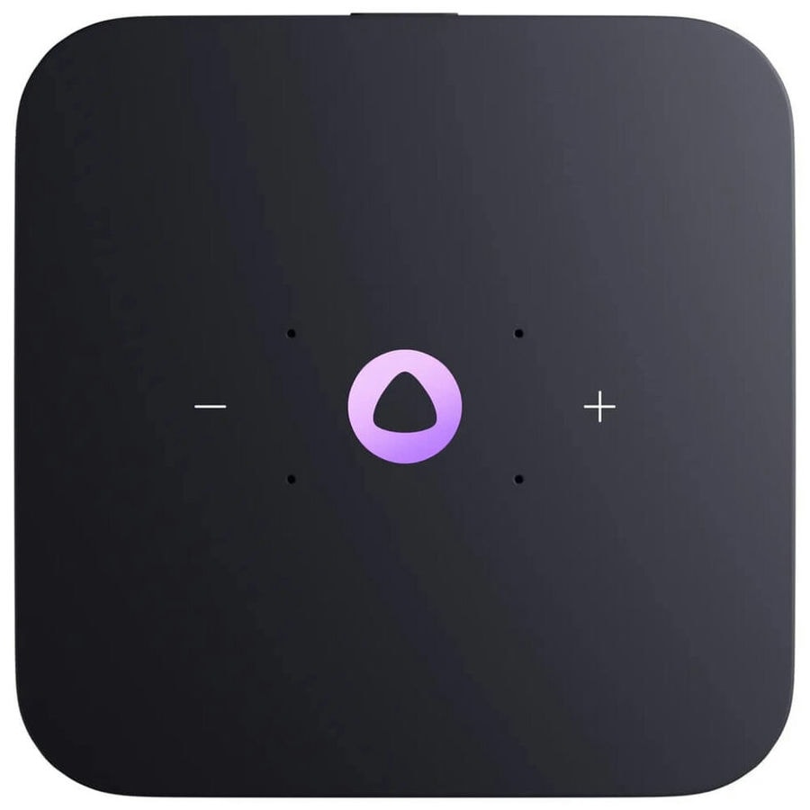 Умная колонка Яндекс Станция Миди с Zigbee Малиновый