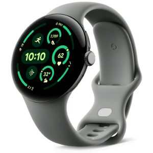 Умные часы Google Pixel Watch 3 45mm Wi-Fi Серый (Graphite/Hazel)