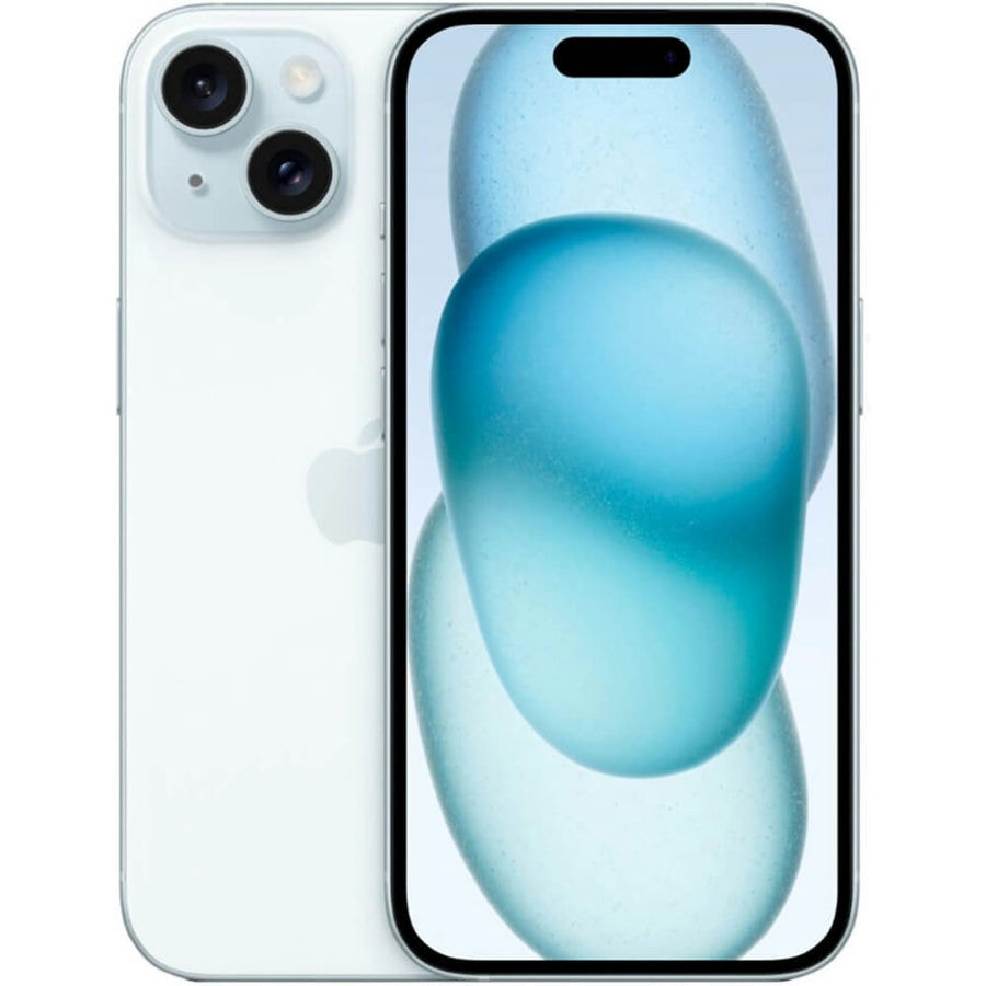 Смартфон Apple iPhone 15 128GB Голубой (Blue) eSIM