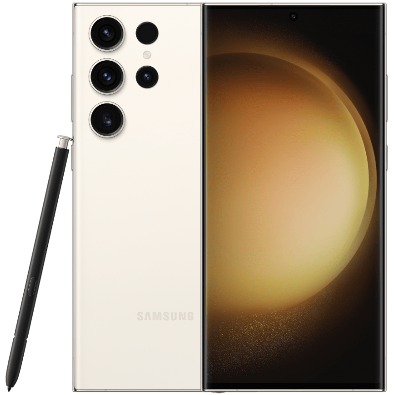Смартфон Samsung Galaxy S23 Ultra 8/256GB Бежевый (Cream)