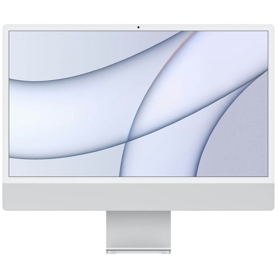 Моноблок Apple iMac 24″ 2023 Retina 4.5K MQRJ3 (M3 10-core GPU, 8/256GB) Серебро