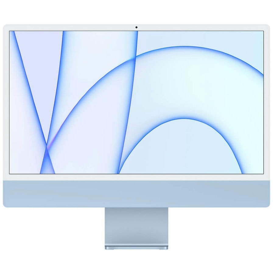 Моноблок Apple iMac 24″ 2023 Retina 4.5K MQRQ3 (M3 10-core GPU, 8/256GB) Синий