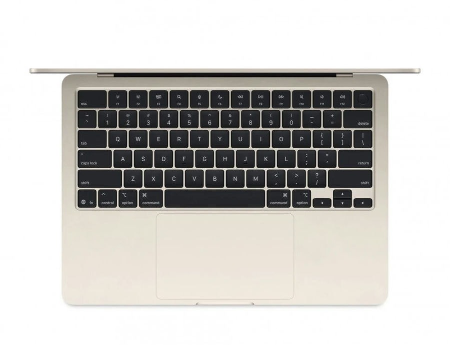 Ноутбук Apple MacBook Air 13 2025 MW0Y3 (M4 8-Core GPU, 16/256GB) Сияющая звезда (Starlight)