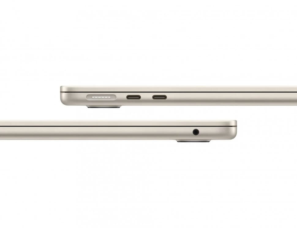 Ноутбук Apple MacBook Air 13 2025 MW0Y3 (M4 8-Core GPU, 16/256GB) Сияющая звезда (Starlight)