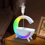 Антигравитационный увлажнитель воздуха с RGB Т00К8 Белый