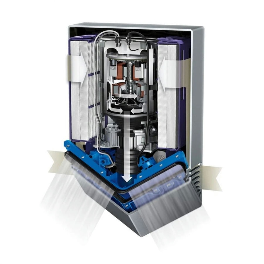 Сушилка для рук Dyson Airblade V Hand Dryer HU02 Nickel (Вилка CN)