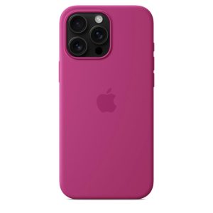 Чехол защитный Apple Silicone Case с MagSafe для iPhone 16 Pro Max Fuchsia