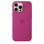 Чехол защитный Apple Silicone Case с MagSafe для iPhone 16 Pro Max Fuchsia