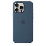 Чехол защитный Apple Silicone Case с MagSafe для iPhone 16 Pro Max Denim