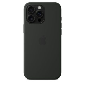 Чехол защитный Apple Silicone Case с MagSafe для iPhone 16 Pro Max Black