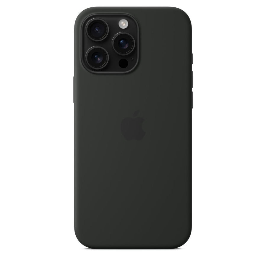 Чехол защитный Apple Silicone Case с MagSafe для iPhone 16 Pro Max Black