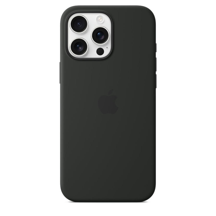 Чехол защитный Apple Silicone Case с MagSafe для iPhone 16 Pro Max Black