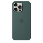 Чехол защитный Apple Silicone Case с MagSafe для iPhone 16 Pro Max Lake Green
