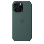 Чехол защитный Apple Silicone Case с MagSafe для iPhone 16 Pro Max Lake Green