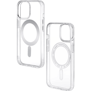 Чехол защитный силиконовый HOCO MagSafe для iPhone 16 Pro Max Прозрачный