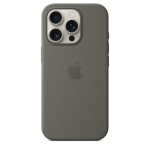 Чехол защитный Apple Silicone Case с MagSafe для iPhone 16 Pro Stone Gray