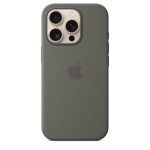 Чехол защитный Apple Silicone Case с MagSafe для iPhone 16 Pro Stone Gray