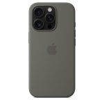 Чехол защитный Apple Silicone Case с MagSafe для iPhone 16 Pro Stone Gray