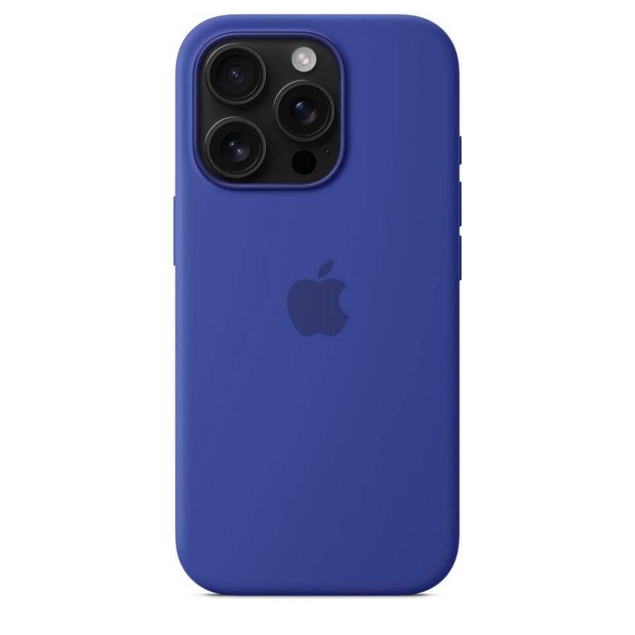 Чехол защитный Apple Silicone Case с MagSafe для iPhone 16 Pro Ultramarine