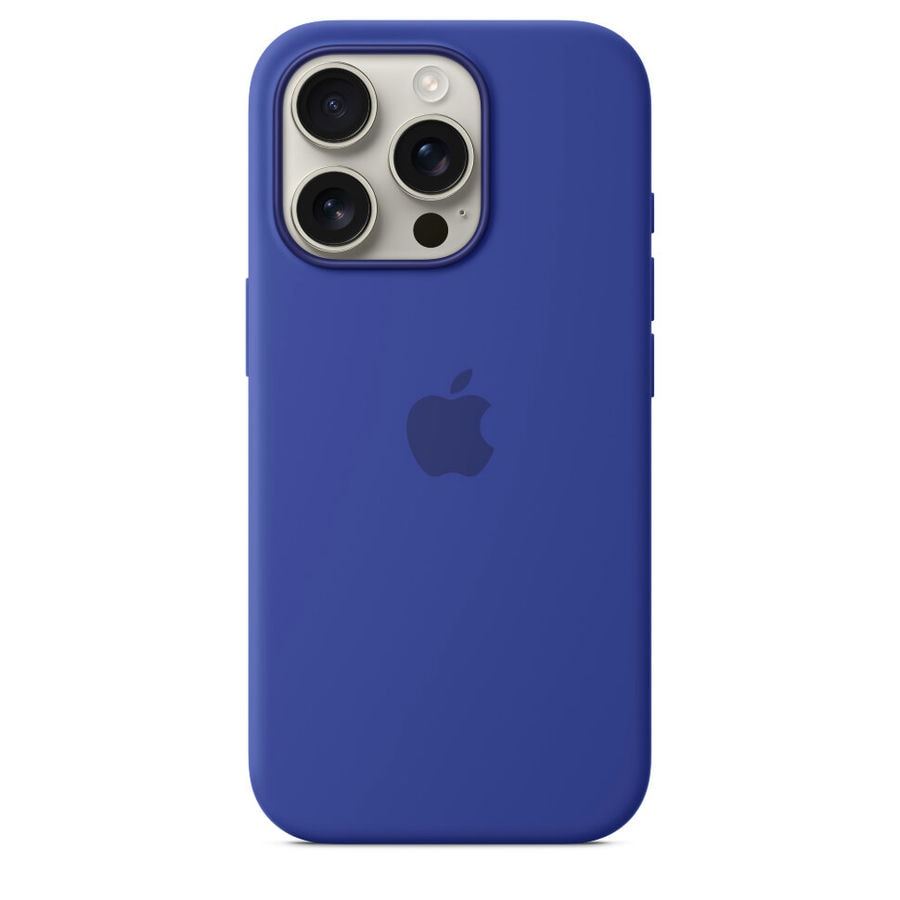 Чехол защитный Apple Silicone Case с MagSafe для iPhone 16 Pro Ultramarine