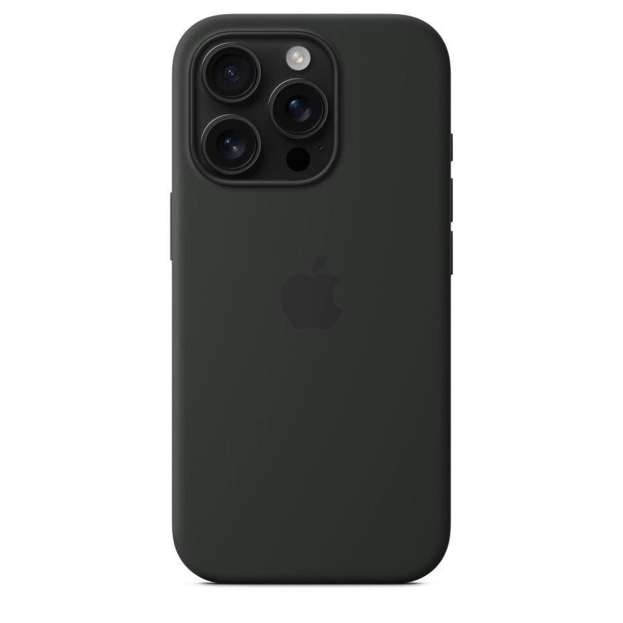 Чехол защитный Apple Silicone Case с MagSafe для iPhone 16 Pro Black