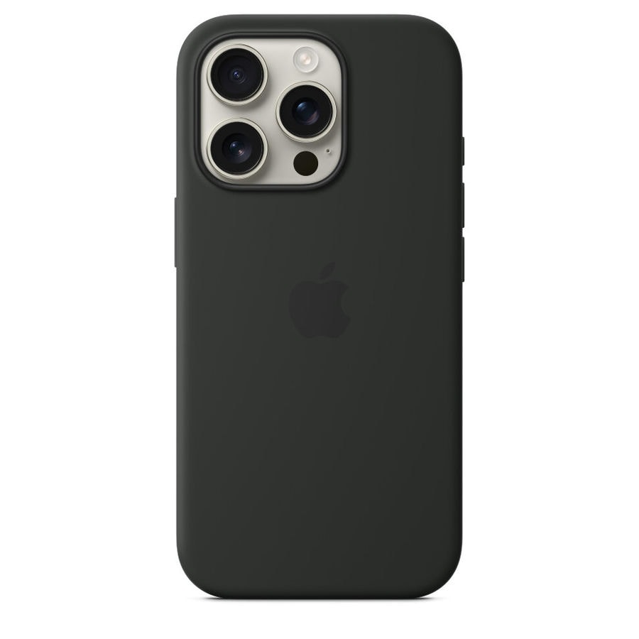 Чехол защитный Apple Silicone Case с MagSafe для iPhone 16 Pro Black