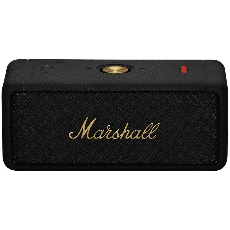 Портативная акустика Marshall Emberton II Черная латунь (Black & Brass)