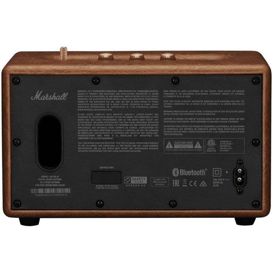 Портативная акустика Marshall Acton III Коричневый (Brown)