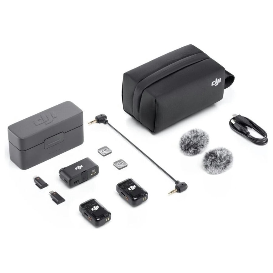 Беспроводной микрофон DJI Mic 2 (2 TX + 1 RX + Charging Case)