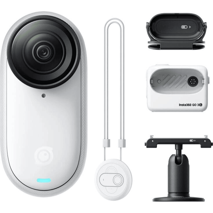 Экшн-камера Insta360 GO 3S Standard Bundle 128GB Белый (Arctic White)