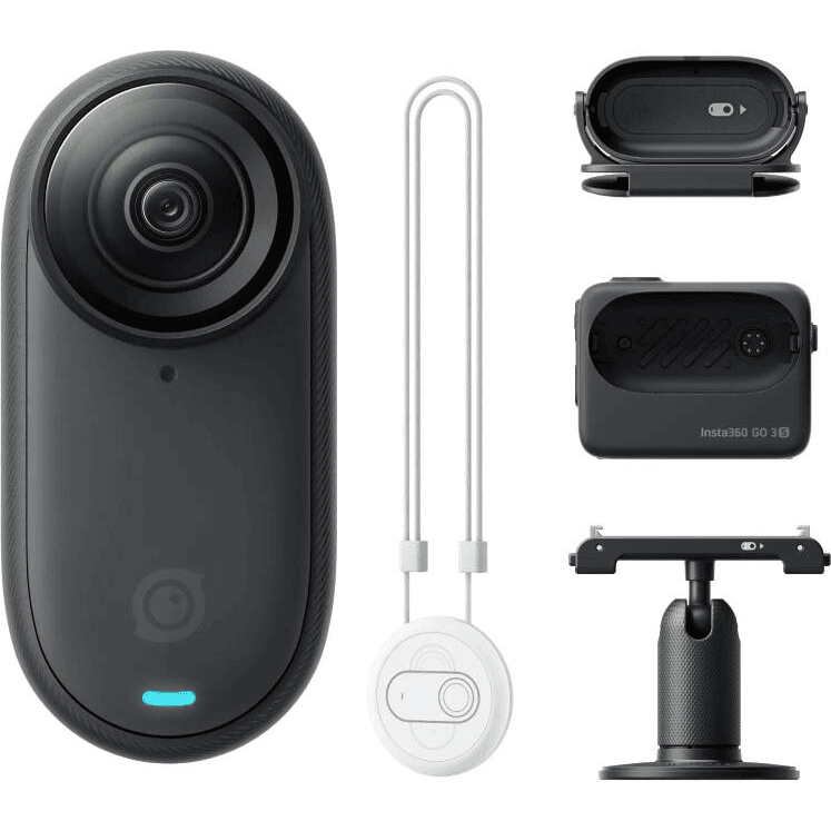 Экшн-камера Insta360 GO 3S Standard Bundle 128GB Черный (Midnight Black)