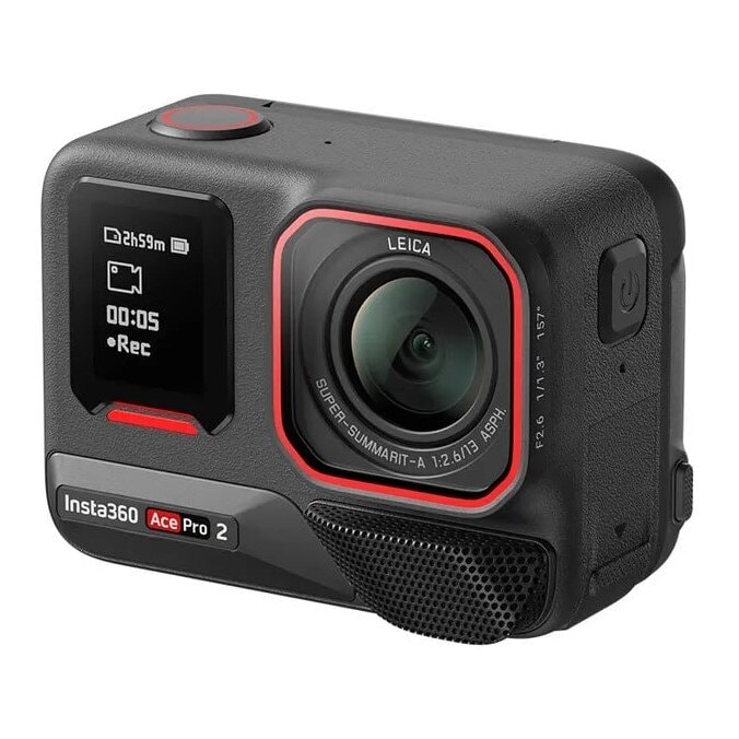 Экшн-камера Insta360 Ace Pro 2 Standard Bundle Черный (Midnight Black)