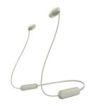 Беспроводные наушники Sony WI-C100 Бежевый (Beige)
