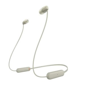 Беспроводные наушники Sony WI-C100 Бежевый (Beige)