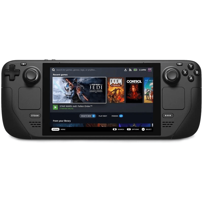 Игровая приставка Valve Steam Deck LCD 256GB Черный (Black)