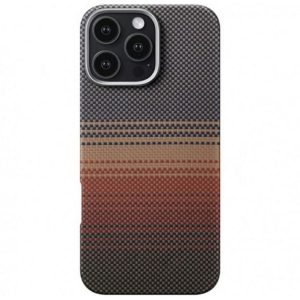 Чехол защитный Tactile Woven Case для iPhone 16 Pro Sunset