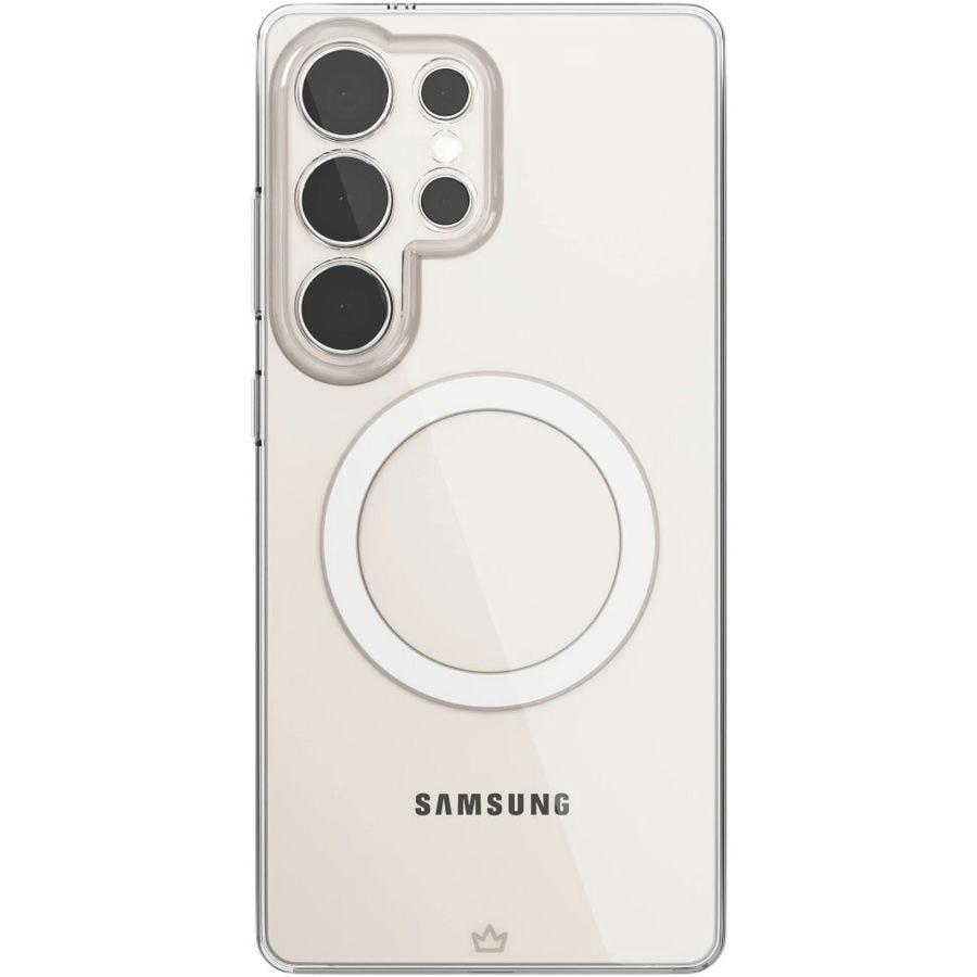 Чехол защитный VLP Puro Case с MagSafe для Samsung Galaxy S25 Ultra Прозрачный