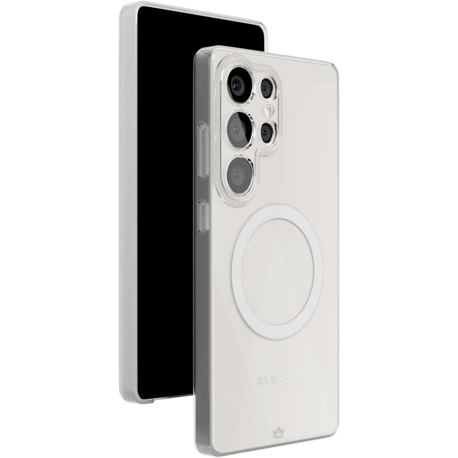 Чехол защитный VLP Puro Case с MagSafe для Samsung Galaxy S25 Ultra Прозрачный