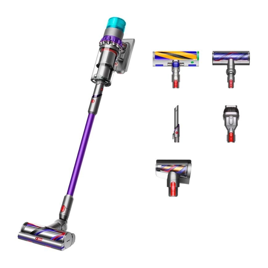 Вертикальный беспроводной пылесос Dyson Gen5 Detect Absolute (SV23) Iron/Purple (EU)