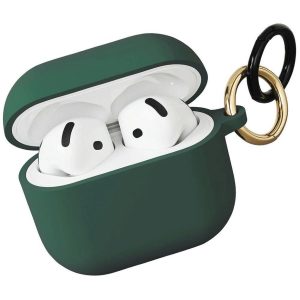 Чехол для наушников VLP Charm Case для AirPods 4 Dark Green
