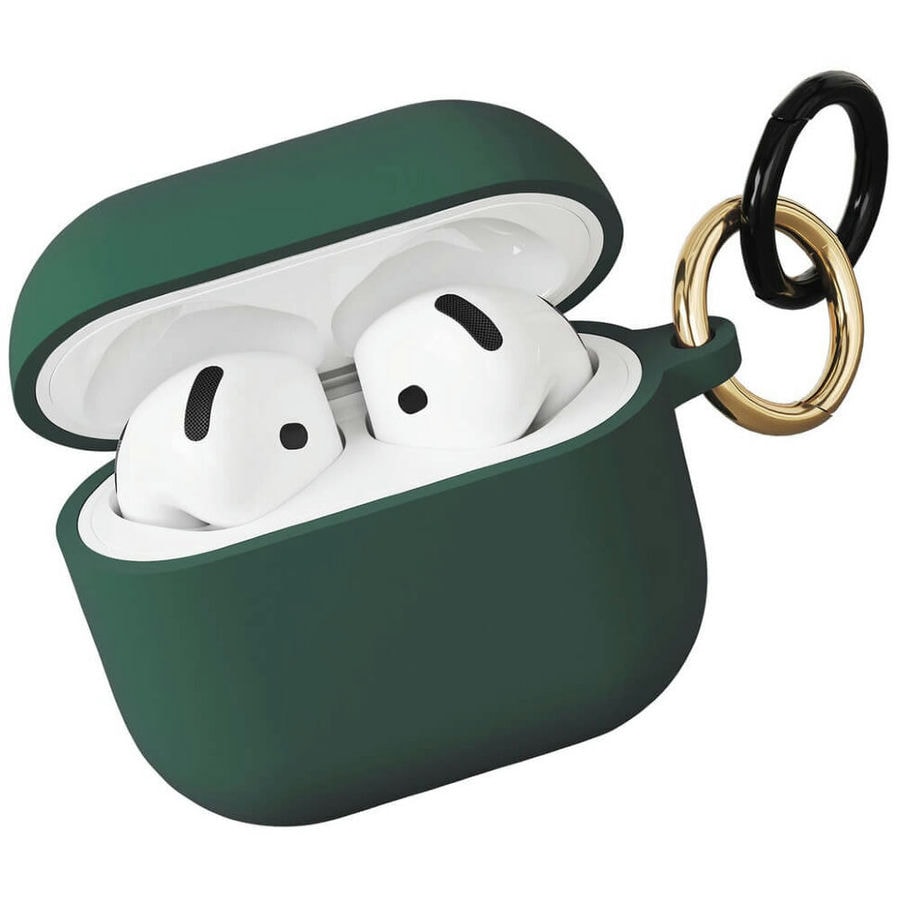 Чехол для наушников VLP Charm Case для AirPods 4 Dark Green