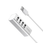Стыковочная станция HOCO HB1 4xUSB Серебристый