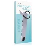 Стыковочная станция VLP USB-C Multiport Hub 7 в 1 Серебро