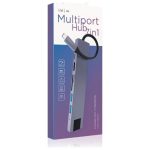 Стыковочная станция VLP USB-C Multiport Hub 7 в 1 Графит