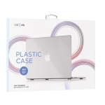 Чехол защитный VLP Plastic Case для MacBook Air 13 (M2/M3/M4) Прозрачный