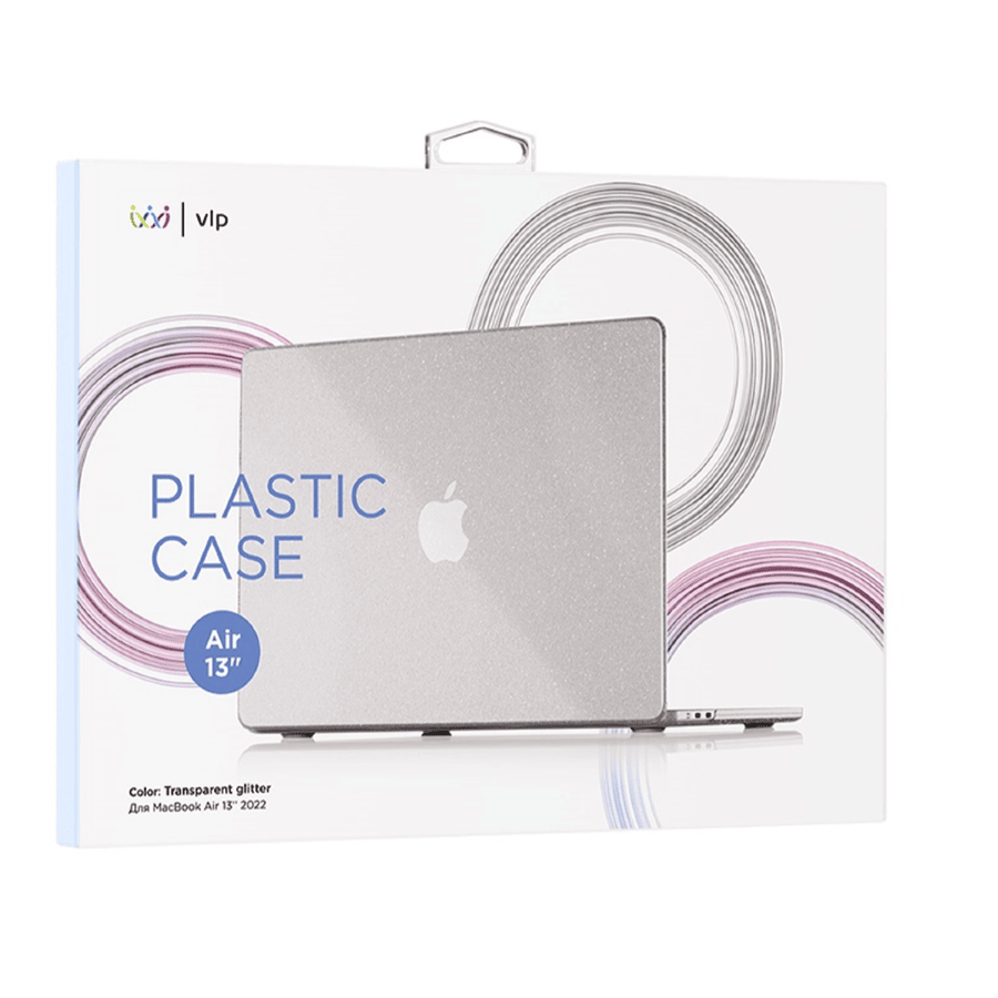 Чехол защитный VLP Plastic Case для MacBook Air 13 (M2/M3/M4) Блески