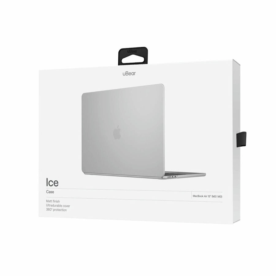 Чехол защитный uBear Ice Case для MacBook Air 13 (M2/M3/M4) Белый