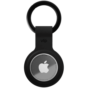 Брелок-подвеска VLP Silicone Case для AirTag Черный