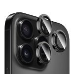 Защитное стекло на камеру HOCO V12 Plus для iPhone 16 Pro/16 Pro Max Черный