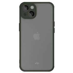 Чехол защитный VLP Matte Case для iPhone 13 Темно-зеленый